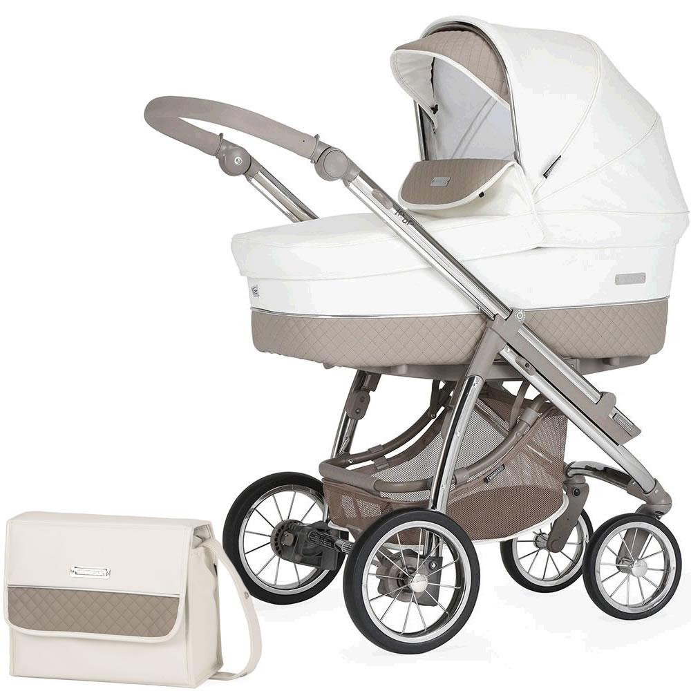 Bebecar Ip Op Classic XL Duo 2 in 1 Pram Raincover FREE Bag